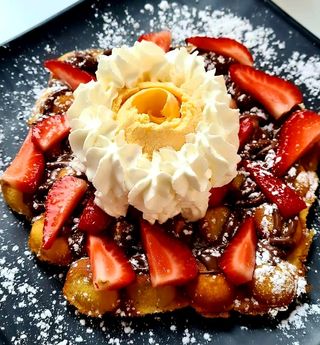 Bubble Waffle Fraise