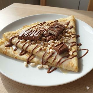 Crêpe al Kinder Cereali