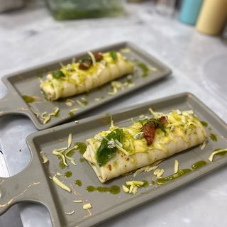 Crêpe poulet champignons 