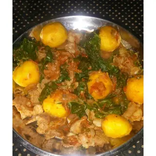 Tumbukiza With Ugali