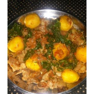 Tumbukiza With Ugali