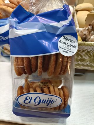 Paquete De Palmeritas De Hojaldre El Guijo