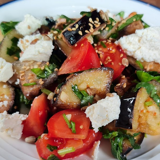 ბადრიჯნის სალათი/Eggplant Salad