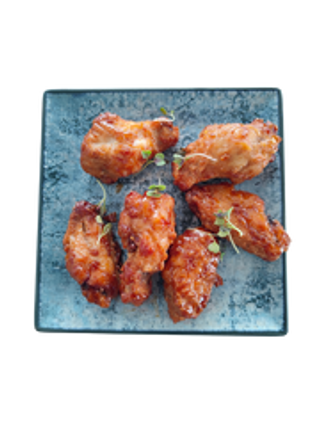 Tapa de alitas de pollo crujiente estilo coreano (6 uds.)