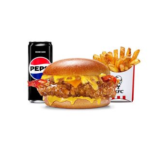 Menú La Burger Glaseada De Miel