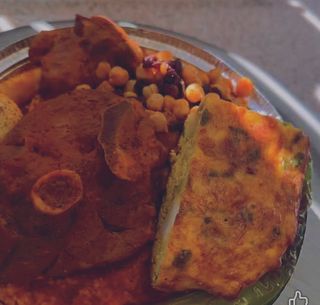 Piatto couscous tunisino