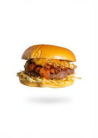 Sweet Bololó Burger con Patatas y Bebida