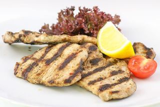 Свински карета на скара