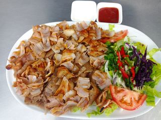 Plato Kebab De La Casa