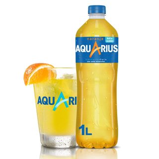 Aquarius Naranja botella 1L.