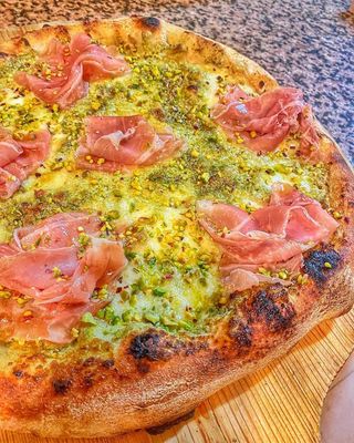 Pizza pistacchio
