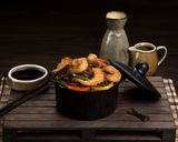 Սոբա մանրածովախեցգետնով