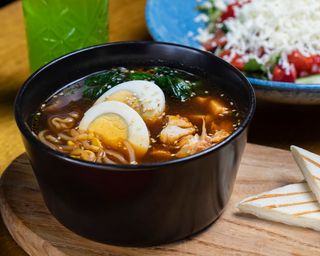 Рамён с курицей