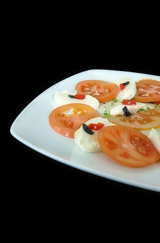 Salada de Mozzarella e Tomate