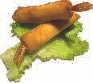 Antipasto  ebi harumaki