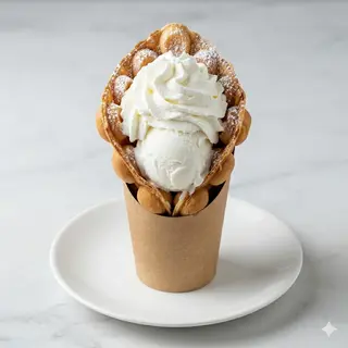 Egg waffle classico