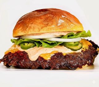 Hot Cheeseburger dublu