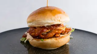 Double BBQ Kuku Riku Burger