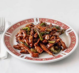 51. Ternera Con Pimientos Verdes