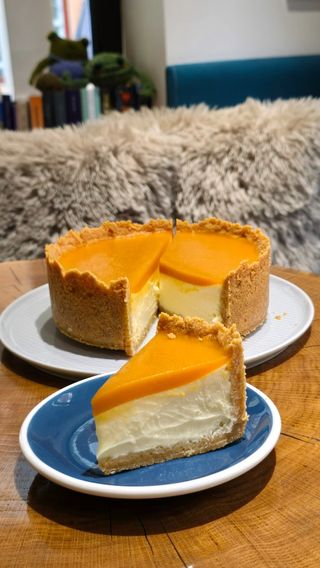 Чизкейк Нью-Йорк з манго