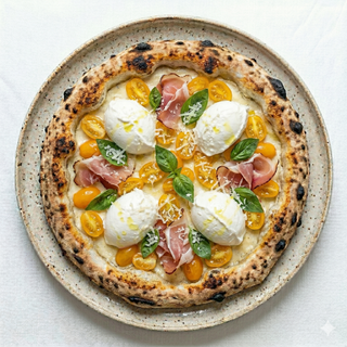 Pizza Sole Giallo (30 Cm.)