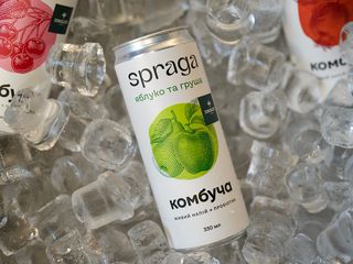 Комбуча яблуко та груша (330ml)