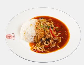 Arroz Con Tiras De Carne De Cerdo Al Yuxiang