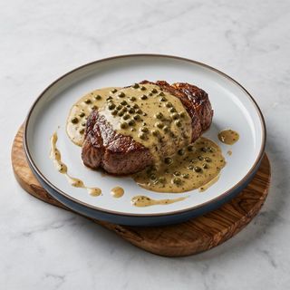 Filetto di manzo al pepe verde