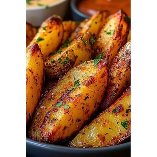 Potato wedges (Spiced/Wet fry)