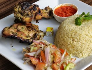 Attiéké Poulet Braisé