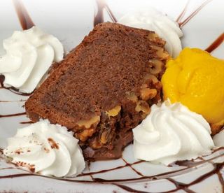 Brownie Chocolate Con Helado