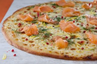 Pizza Saumon Frais king