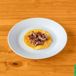 Taco de bistec de ternera
