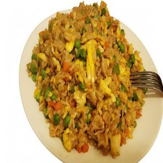 Arroz Frito Con Huevo Y Soja