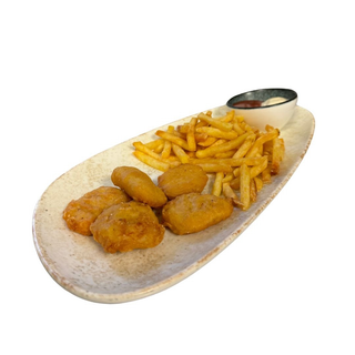 DJEČJI NUGGETS S PRŽENIM KRUMPIRIĆIMA