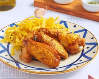 Tapa De Alitas De Pollo Fritas