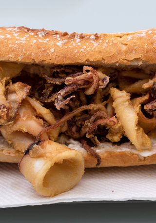 Bocadillo De Calamares la Romana
