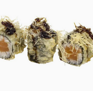 Sake maki tempura