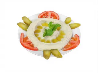 Moutabal Hummus