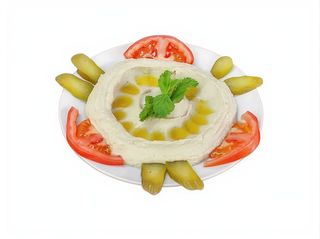 Moutabal Hummus