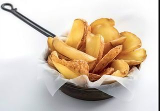 Patatine stick con buccia