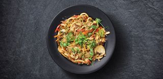 Udon nudle sa povrćem