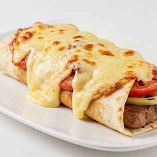 Rollo Gratinado + Patatas + Bebida