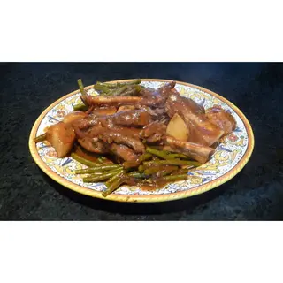 Lamb In Black Bean Sauce