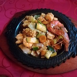 386 Fantasia di mare alla piastra