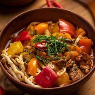 Лагман по узбекский 