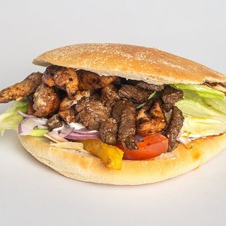 Pita mix shawarma