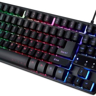Geming Keyboard K25 Სათამაშო Მანათობელი Კლავიატურა Სადენით
