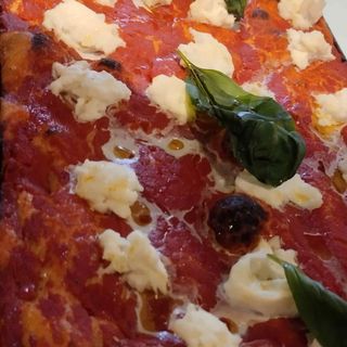 Trancio di pizza margherita