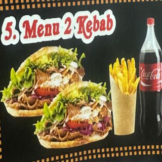 Menú 2 Kebab